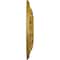 Ekena Millwork Valletta Ceiling Medallion (Fits Canopies up to 3 1/2"), 18"OD x 3 1/2"ID x 1"P, Pharaohs Gold CM18VLPGS - alternate 3